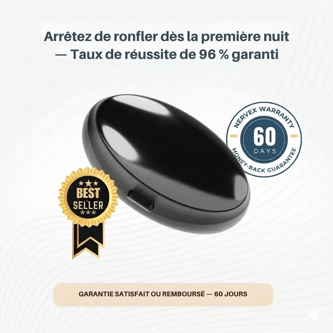 NeuroAir™ — Élimine les ronflements et l'apnée du sommeil