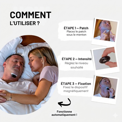 NeuroAir™ — Élimine les ronflements et l'apnée du sommeil